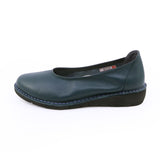 MORI Navy Extra Soft Wide Fit Flats