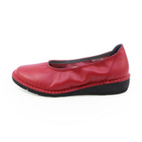 MORI Red Extra Soft Wide Fit Flats