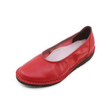MORI Red Extra Soft Wide Fit Flats