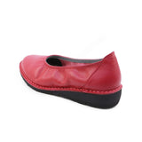 MORI Red Extra Soft Wide Fit Flats
