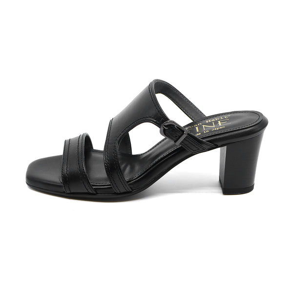 Narumi Black Slim Fit Soft Heels