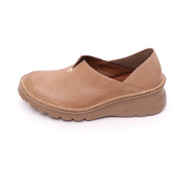 Natsumi Camel Ultra Light & Wide Fit Slip-ons
