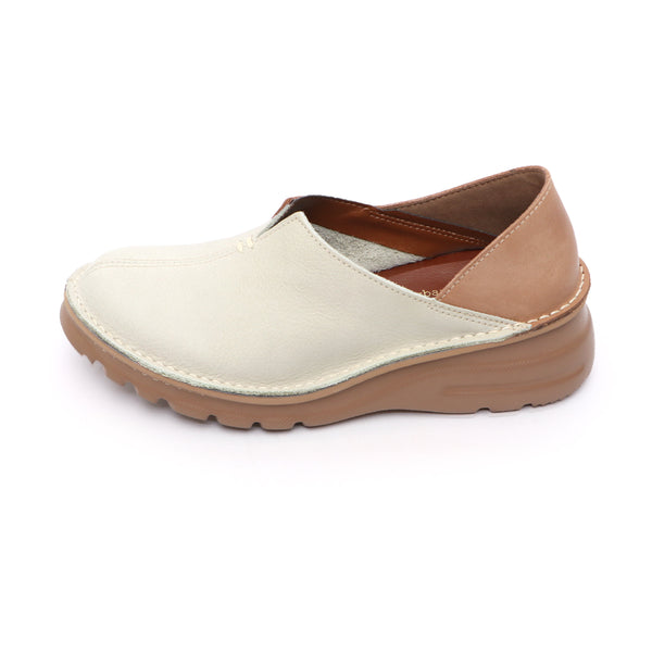 Natsumi Ivory Ultra Light & Wide Fit Slip-ons