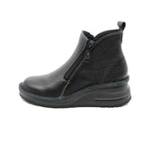 NAWA Shrink Black Anti-Slip Wide Fit Short Boots