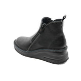 NAWA Shrink Black Anti-Slip Wide Fit Short Boots