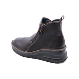 NAWA Shrink Choco Anti-Slip Wide Fit Short Boots