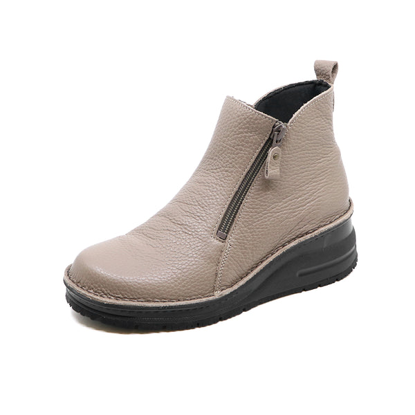 NAWA Shrink Grey Anti-Slip Wide Fit Short Boots