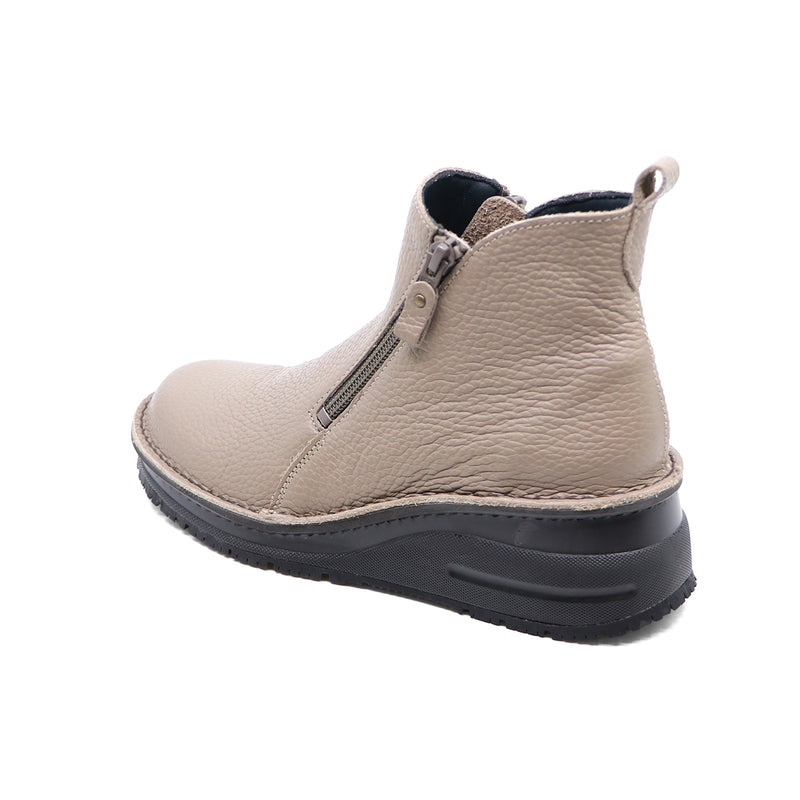 NAWA Shrink Grey Anti-Slip Wide Fit Short Boots