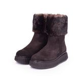 NIVELA Dark Brown X-Fly Warm Boots