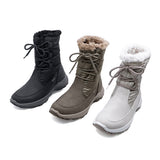 NOLIN Black Waterproof Anti-Slip Warm Boots
