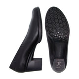NORMA Black Soft Walking Pumps