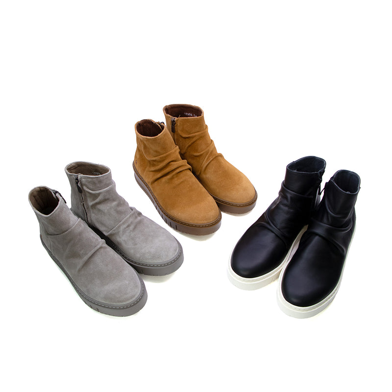 NYX Taupe Supported Soft Short Boots