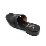 Ola All Black Soft Sandals