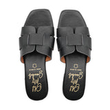 Ola All Black Soft Sandals