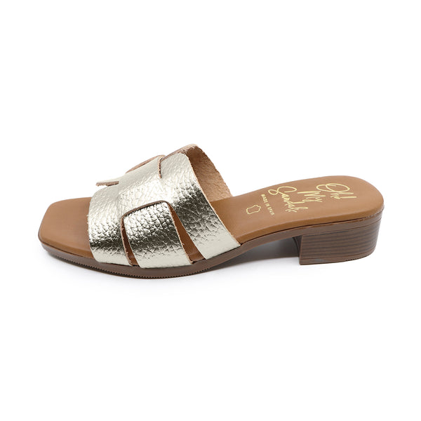 Ola Champagne Soft Sandals