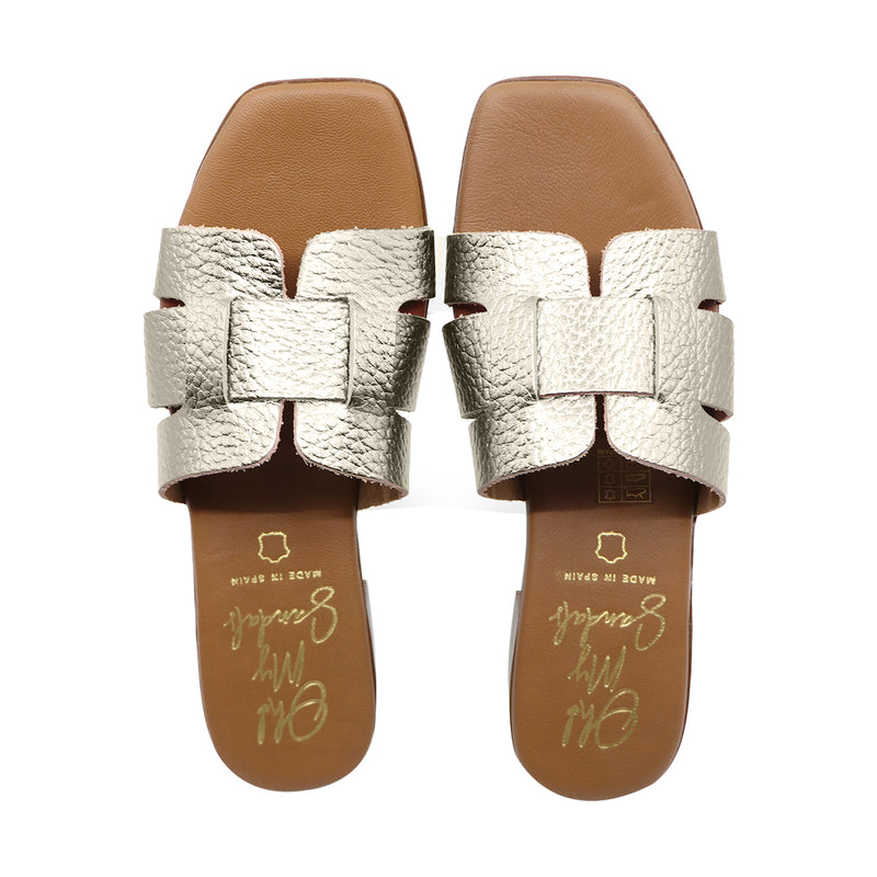 Ola Champagne Soft Sandals