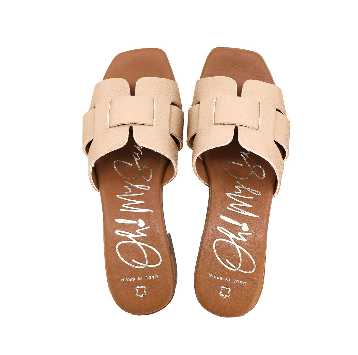 Ola Natural Beige Soft Sandals