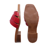 Ola Rojo Red Soft Sandals