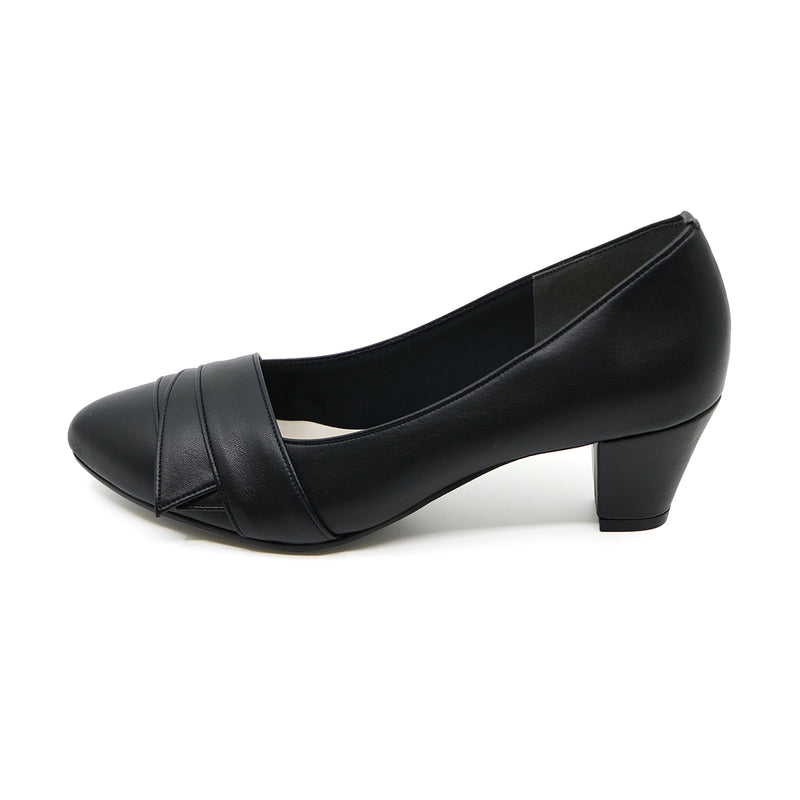 Ori Black Wide Fit Pumps