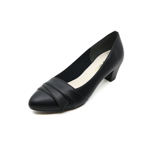 Ori Black Wide Fit Pumps