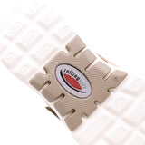 PEYTON White Rolling Soft Sandals