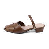 PEMA Brown 2 Ways Sandals