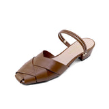 PEMA Brown 2 Ways Sandals