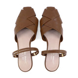 PEMA Brown 2 Ways Sandals