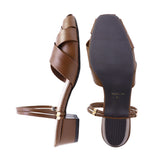 PEMA Brown 2 Ways Sandals