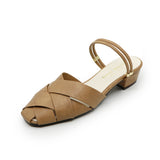 Pema Dark Beige 2 ways Sandals