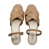 Pema Dark Beige 2 ways Sandals