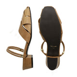 Pema Dark Beige 2 ways Sandals