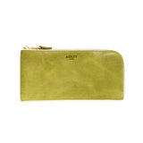 PLAINE Thin Wallet Green