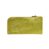 PLAINE Thin Wallet Green