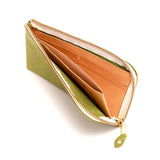 PLAINE Thin Wallet Green