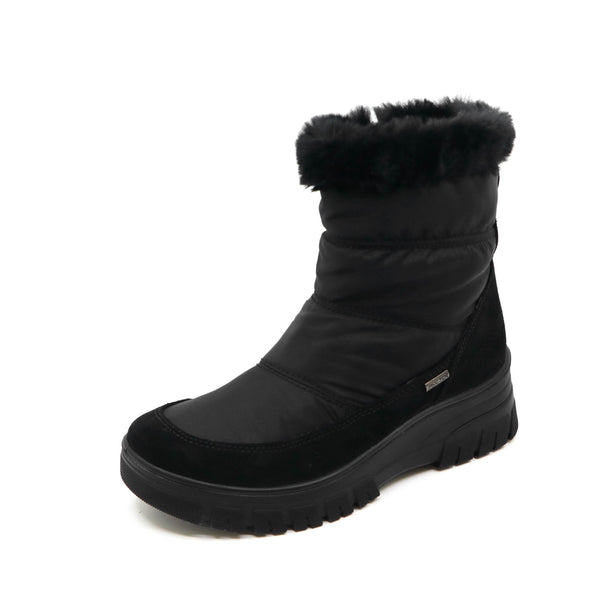 POMI Black Waterproof Warm Boots