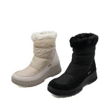 POMI Black Waterproof Warm Boots