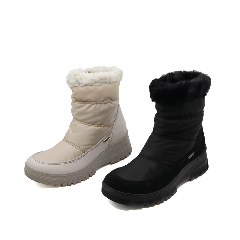 POMI Black Waterproof Warm Boots