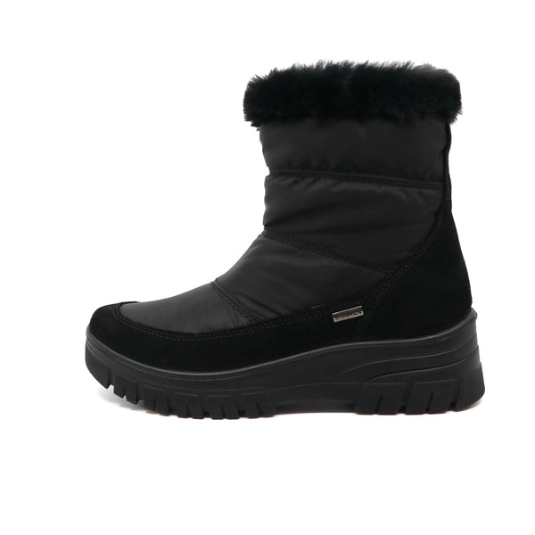 POMI Black Waterproof Warm Boots