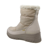POMI Cream Beige Waterproof Warm Boots