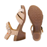 POP HEELS Desert Champagne