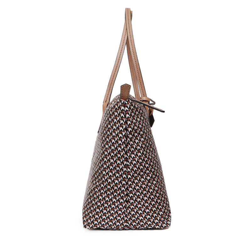 Robertina Large (LT) Taupe Tatami Tote Bag