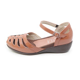 Raika Pink Beige Soft Walking Sandals