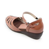 Raika Pink Beige Soft Walking Sandals