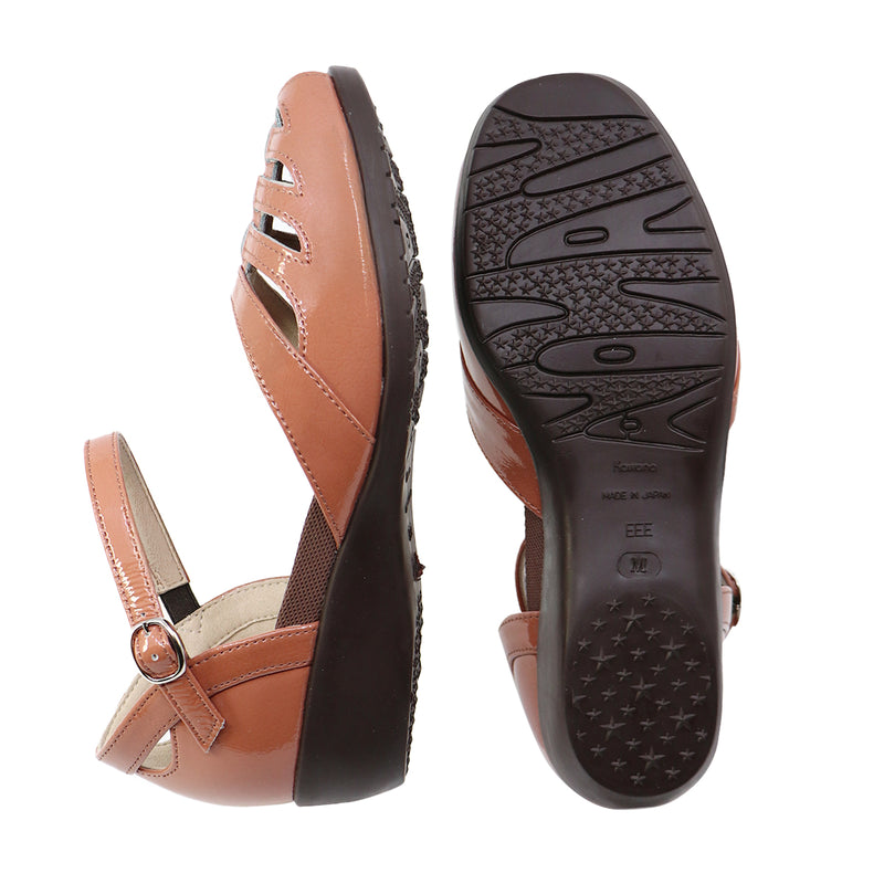 Raika Pink Beige Soft Walking Sandals
