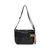 RIGA ESCAPE Black Compact Messenger Bag