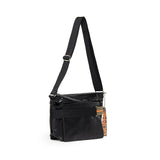 RIGA ESCAPE Black Compact Messenger Bag