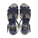 Rikki Navy Soft Walking Sandals