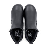 RIKKU Black Anti-Slip Wide Fit Boots