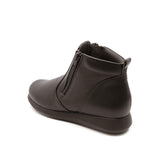 RIKKU Dark Brown Anti-Slip Wide Fit Boots